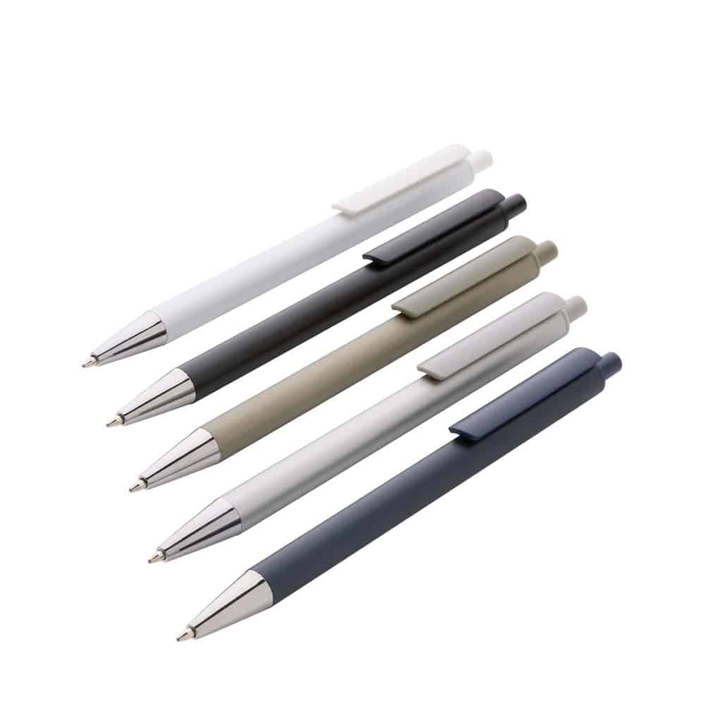Amisk Recycled Aluminium Pen colour variation Amisk Recycled Aluminium Pen colour variation