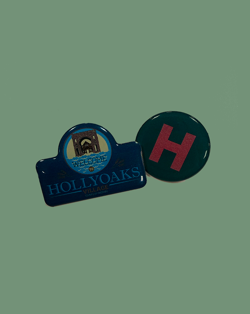 Beautiful Productions Hollyoaks Badges