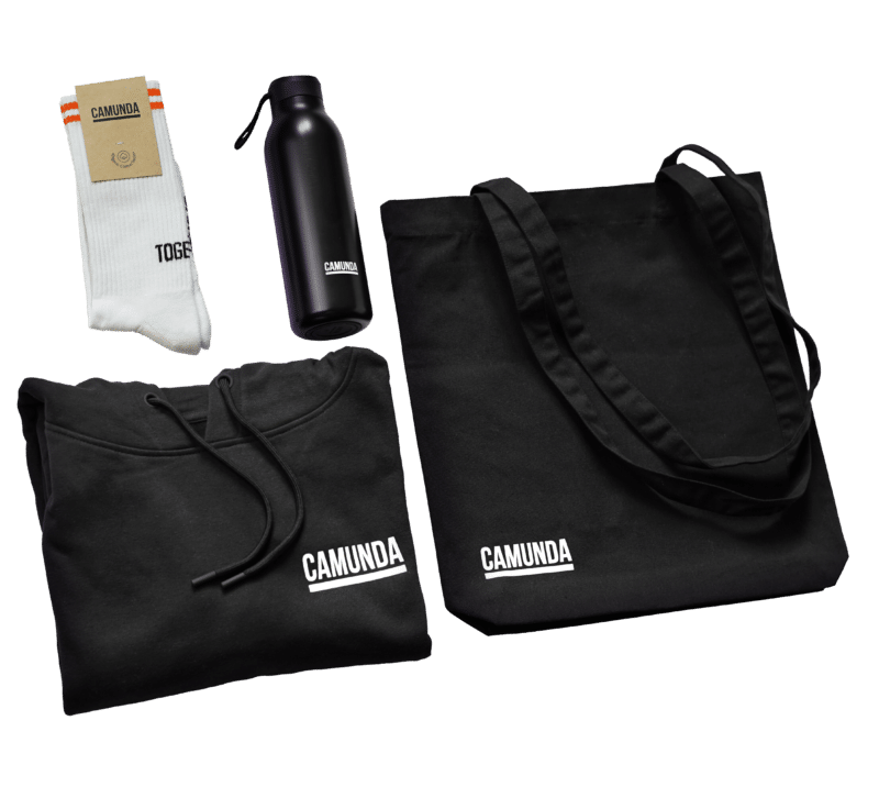 Reachdesk - Powering Global Gifting Through Long-Term Partnership 3 Camunda Gift Pack Case Study Project Merchandise