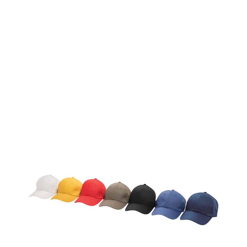 Impact 6-Panel Recycled Cotton Cap colour variation Impact 6 Panel Recycled Cotton Cap colour variation