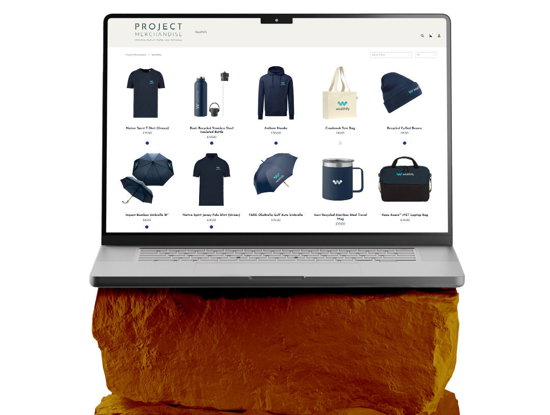 Wealthify - Streamlining Employee Merchandise Through a Dedicated Webstore 3 Wealthify Case Study Webstore e1778490489350