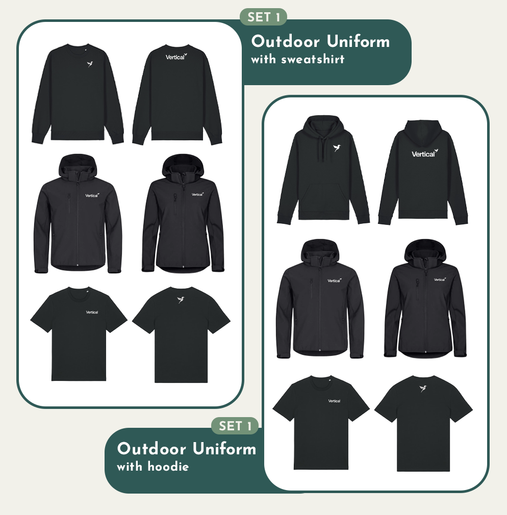 Vertical Aerospace - Simplifying Uniform Ordering Across Teams 2 Outdoor Uniform set 1 sweatshirt