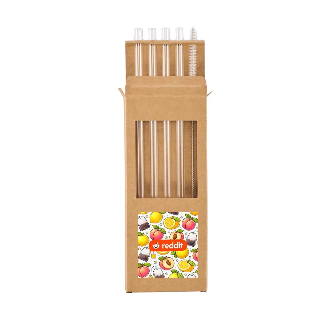 Reddit - Turning Flavour Inspiration into Creative Merchandise 1 Reddit x Lipton straws