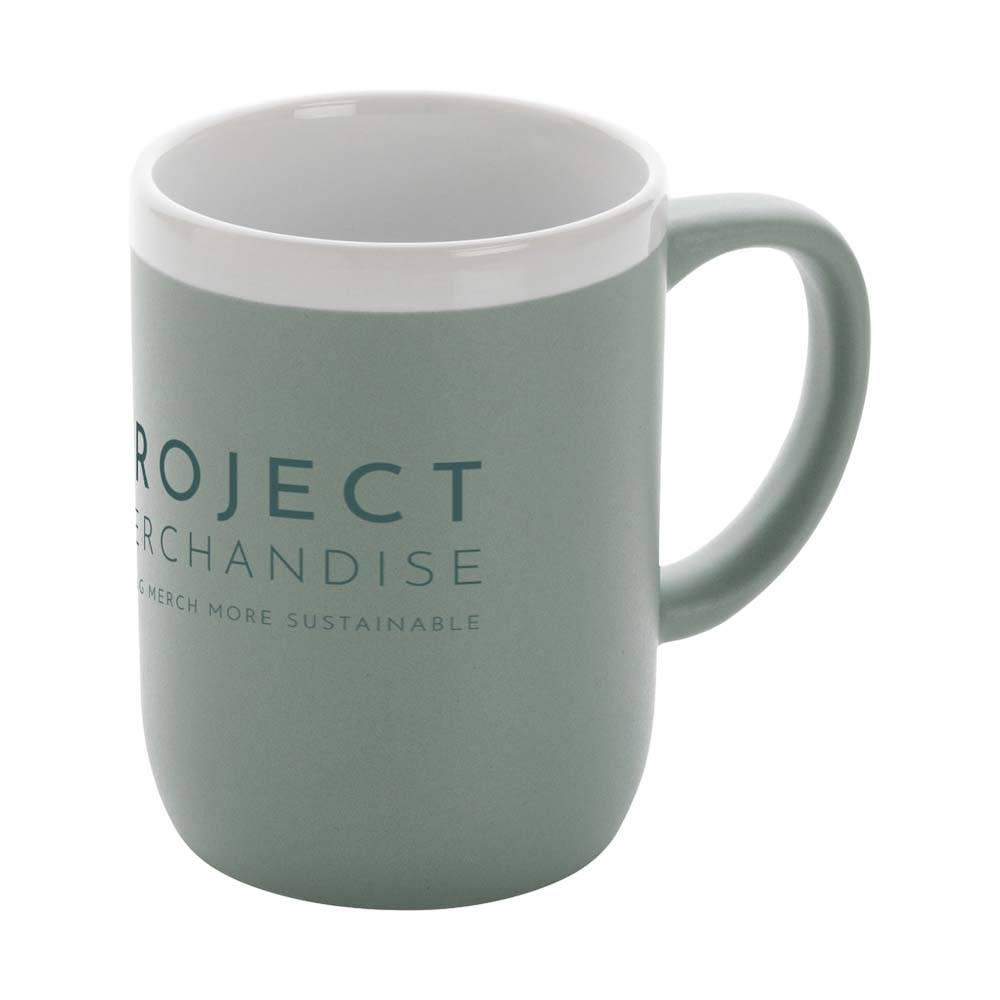F08036XIN Ceramic mug with white rim 300ml