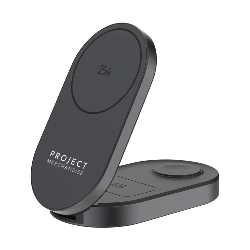 Quantum Ultra-Fast 3-in-1 Folding Wireless Charger (25W)