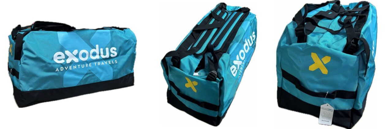 Exodus - Transforming Merchandise into a Complete Brand and Fulfilment Programme 3 Exodus Bespoke Expedition Kit Bag