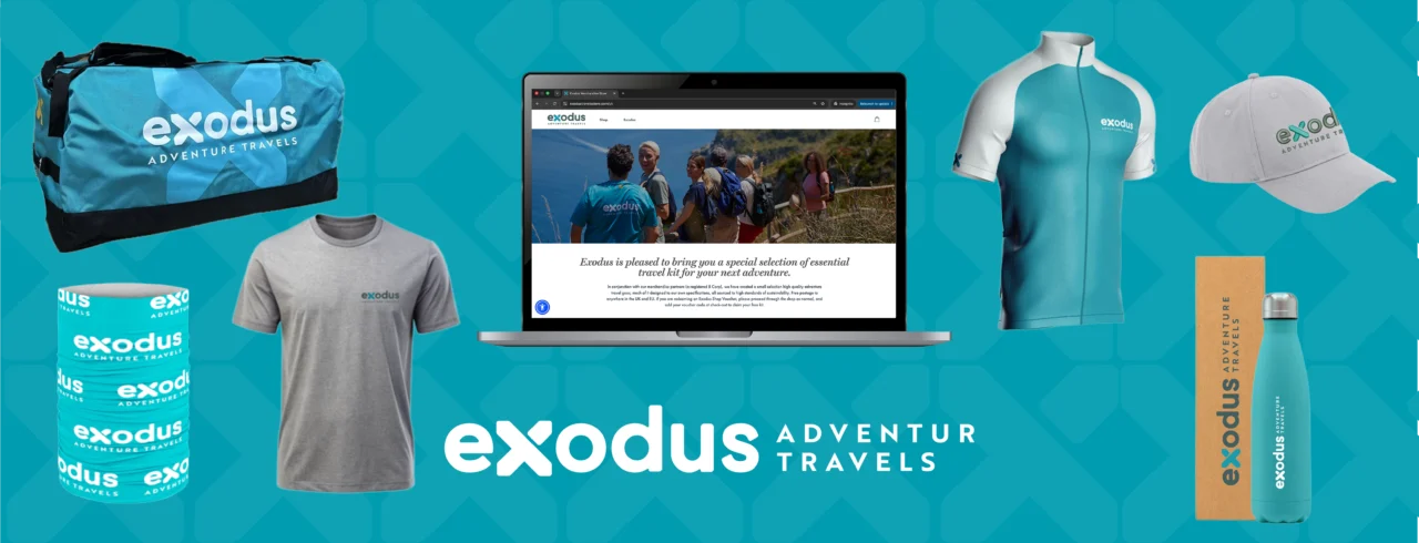 Exodus Transforming Merchandise Case Study Banner